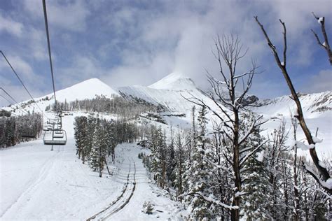 16" of SNOW Today at Big Sky, MT! - SnowBrains