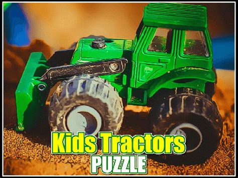 Kids Tractors Puzzle - Play Free Game Online at MixFreeGames.com