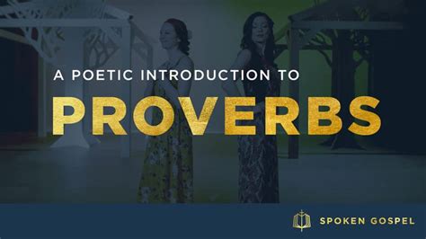 The Book of Proverbs | Videos | YouVersion