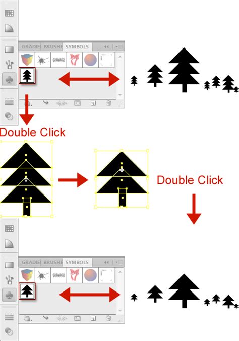 Symbols and Instances Adobe Illustrator