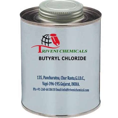 Butyryl Chloride at best price in Vapi by Triveni Chemicals | ID ...