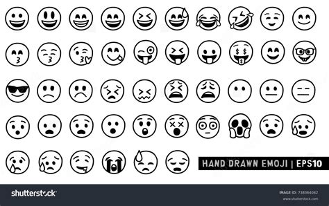 "Doodle emoji" - 52.087 Ảnh, vector và hình chụp có sẵn | Shutterstock