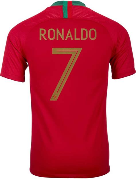 2018/19 Nike Cristiano Ronaldo Portugal Home Jersey - SoccerPro