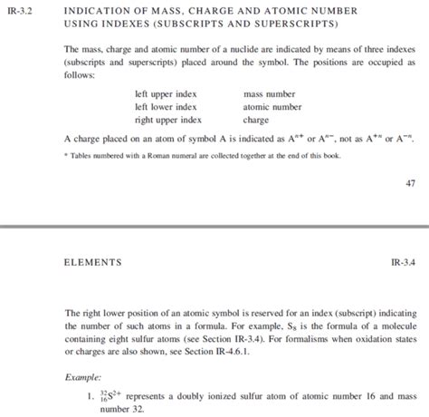 Atomic symbol notation question