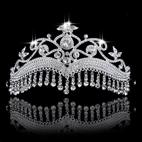 Popular Silver Diadem-Buy Cheap Silver Diadem lots from China Silver ...