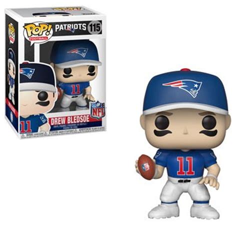 Funko NFL New England Patriots POP Football Drew Bledsoe Vinyl Figure ...