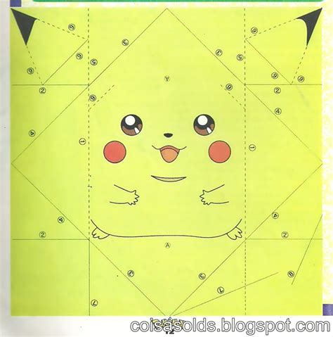 Pokemon Origami Printable