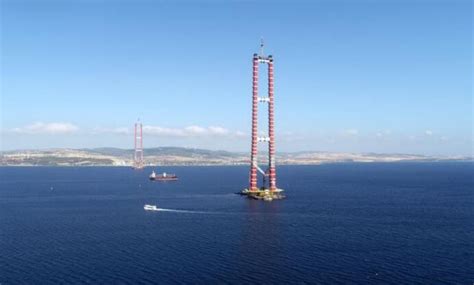 Works continues on the most important parts of Canakkale Dardanelles ...