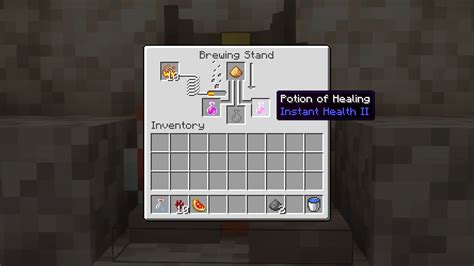 Minecraft Brewing Stand Recipes