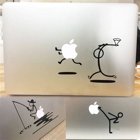 Suitable for Apple Air Notebook Logo Stickers MacBook Creative Computer ...