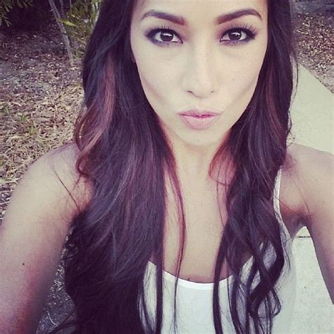 Purple streak through brunette black hair Solenn heusaff - Instagram ...