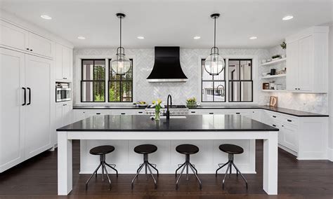 Beautiful Black and White Kitchen Designs | Design Cafe