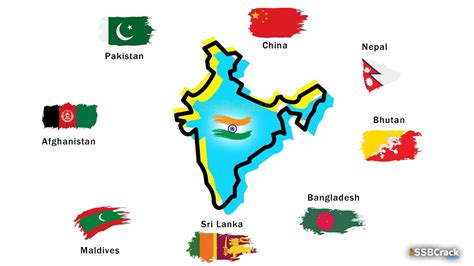 Neighbouring Countries of India [Full List]