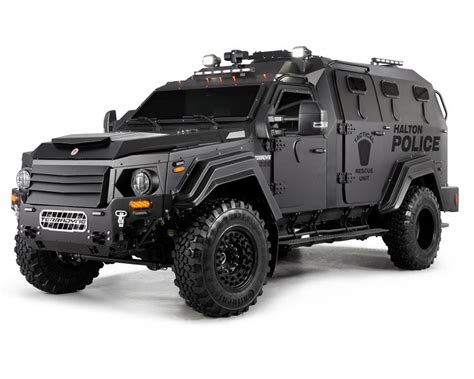 Studio Photography of New Armoured Police Vehicle (MPV) for Halton Regional Police Service ...