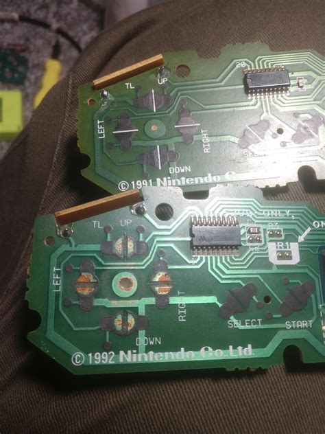 SNES Controller PCB - how best to fix the bottom contacts? : r ...