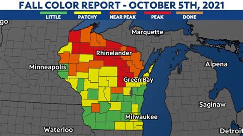 Wisconsin fall colors update: Peaking in the Northwoods