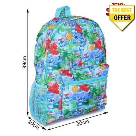 Lilo and Stitch Backpack with All-Over Tropical Stitch Print for Girls, Teens, Women | Stitch ...