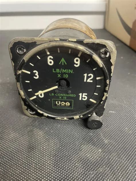 GLOSTER JAVELIN COCKPIT Fuel Flow Gauge FAW1 £75.00 - PicClick UK