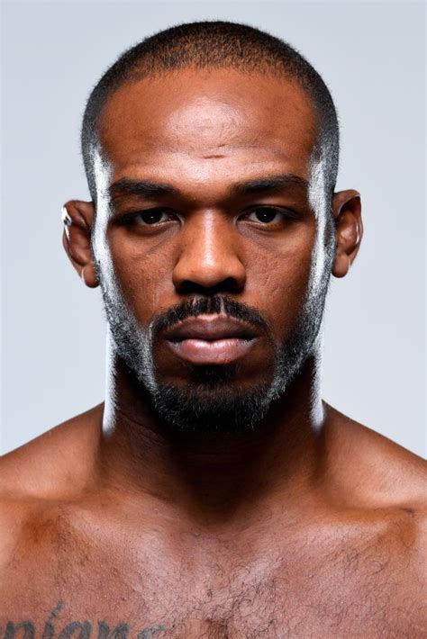 Jon Jones poses for a portrait during a UFC photo session on December ...