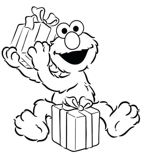 Elmo Christmas Coloring Pages at GetColorings.com | Free printable colorings pages to print and ...