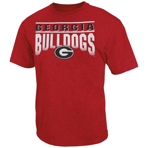 Colosseum Georgia Bulldogs Red Big & Tall Frontline T-Shirt