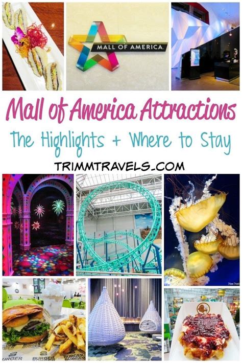 Mall of america attractions the highlights where to stay – Artofit