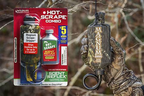 Wildlife Research 386 Magnum Scrape-Dripper Golden Combo 4 oz Dripper Deer : Sunrise Outfitters LLC