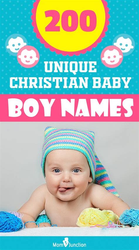 Biblical Names: 200 Beautiful And Unique Christian Boy Names ...