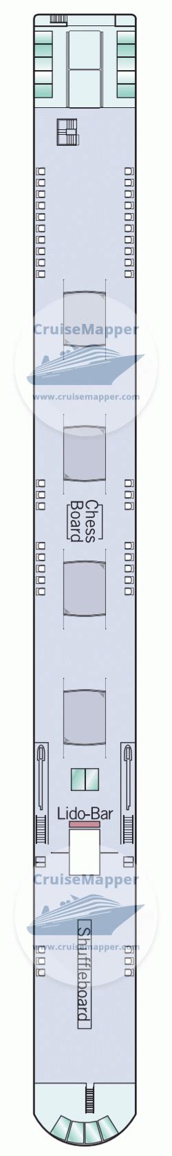 MS Amadeus Queen deck 4 plan | CruiseMapper