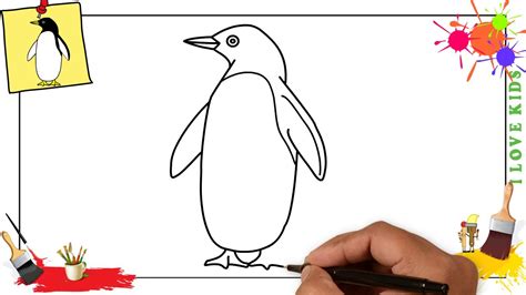 How To Draw A Penguin Easy Video - Follow along with our narrated step by step drawing lessons.