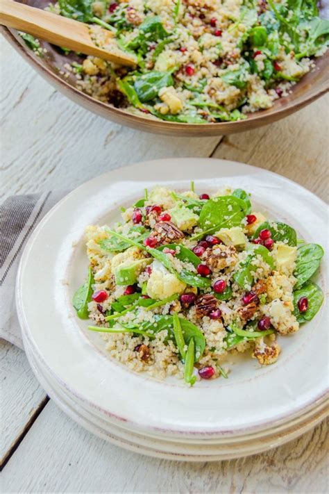 Quinoa and Spinach Salad | Blue Jean Chef - Meredith Laurence