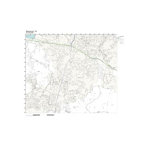 Buy ZIP Code Wall Map of Brentwood, TN ZIP Code Map Laminated Online at desertcart Switzerland