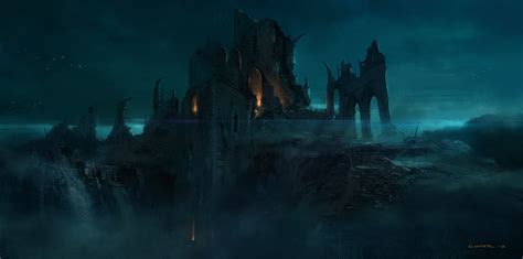 Dol Guldur by Titus Lunter : r/ImaginaryMiddleEarth