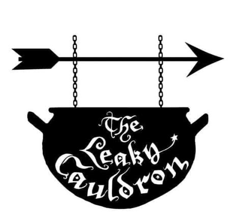 The leaky cauldron | Novelty sign, Leaky cauldron, Novelty