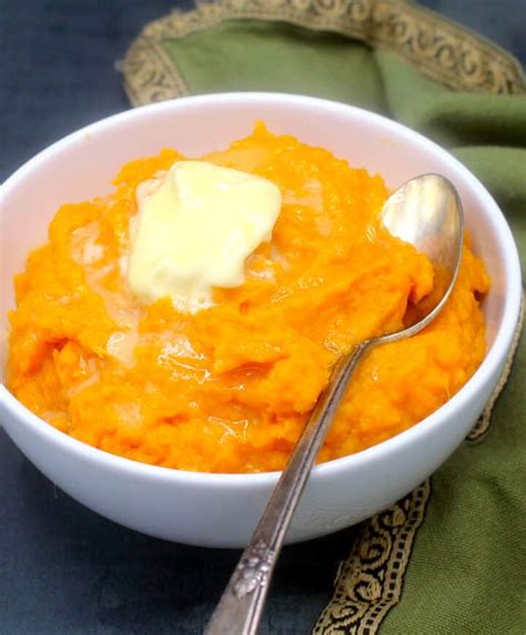 Easy Mashed Orange Sweet Potatoes - Holy Cow Vegan