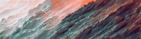 Abstract close up displacements - Dual monitor [5120 x 1440] | Dual ...