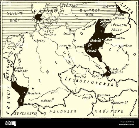 Map germany after treaty hi-res stock photography and images - Alamy