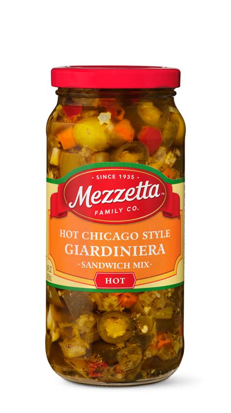 Hot Chicago Style Giardiniera Sandwich Mix – Mezzetta