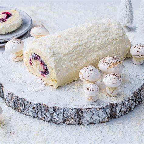 White Chocolate and Black Forest Roulade Recipe | Recipes from Ocado