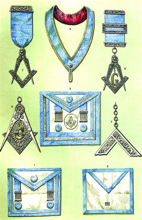 Grand Lodge of Ireland Private Lodge Clothing and Jewels Masonic Regalia Poster 11'' X 17'' TME ...