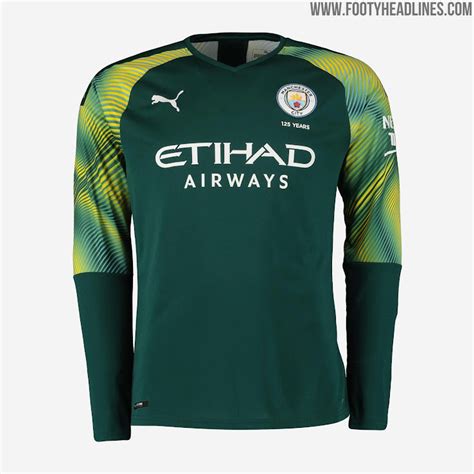 Manchester City 19-20 Goalkeeper Home, Away & Third Kits Released ...