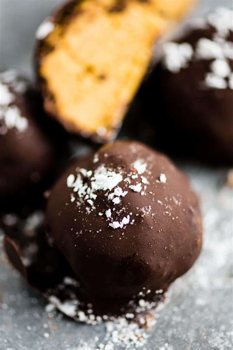 Pumpkin Cheesecake Truffles Recipe - Build Your Bite