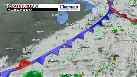 Wednesday's Forecast - Indianapolis News | Indiana Weather | Indiana ...