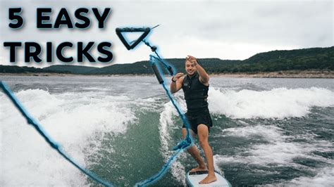 5 Beginner WakeSurfing Tricks You Need To Know - YouTube