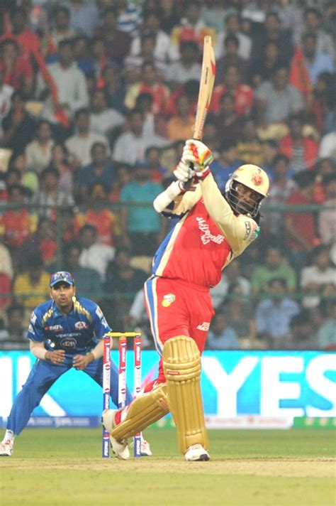 Chris Gayle Powered An Unbeaten 92 For Rcb During The - Royal ...