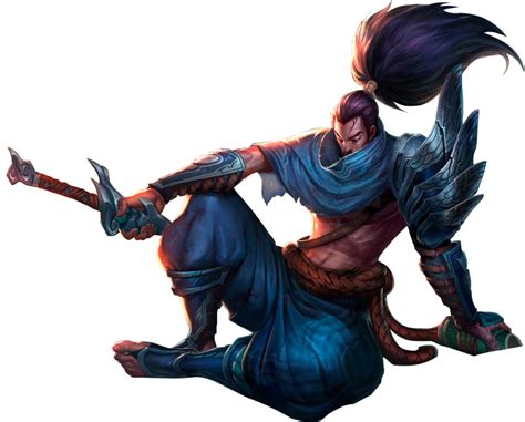 [League of Legends] Classic Yasuo (Render) by PopokuPinguPop90 on DeviantArt