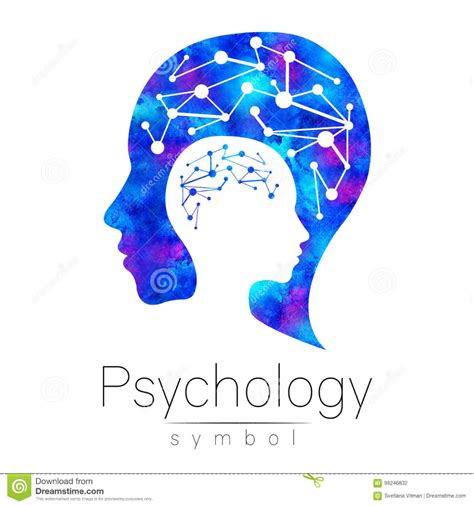 Modern Head Sign Logo of Psychology. Profile Human. Logotype. Creative Style. Symbol in . Design ...