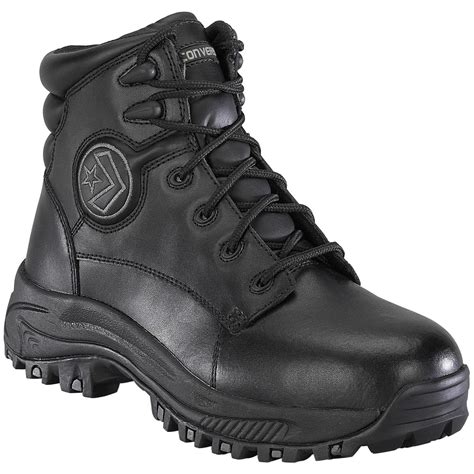 Men's Steel Toe Converse® Sport Boots, Black - 215974, Work Boots at ...