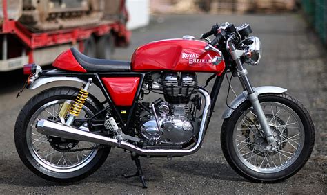 Cafe Racer Royal Enfield Continental Gt 650 Red Price : Royal Enfield ...