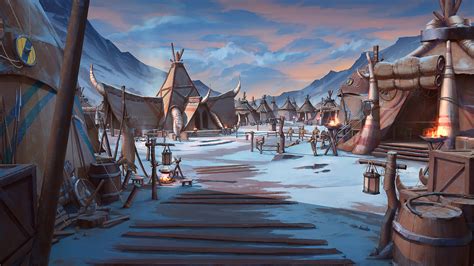 ArtStation - Northern Nomad Camp